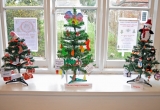 2014 WINNERS OF THE CHILDRENS TREE COMPETITION IN BRIGHSTONE LIBRARY.