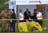 RBL tent attracts all kinds of uniforms