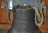 Names of our bell ringers cast into the bell for posterity.