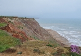 Cliffs at Grange Chine where Rev Fox found his fossils. P Bradley