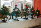 Childrens Mini Trees in Brighstone Library